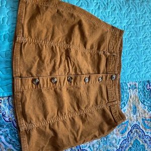 Aerie dark orange skirt